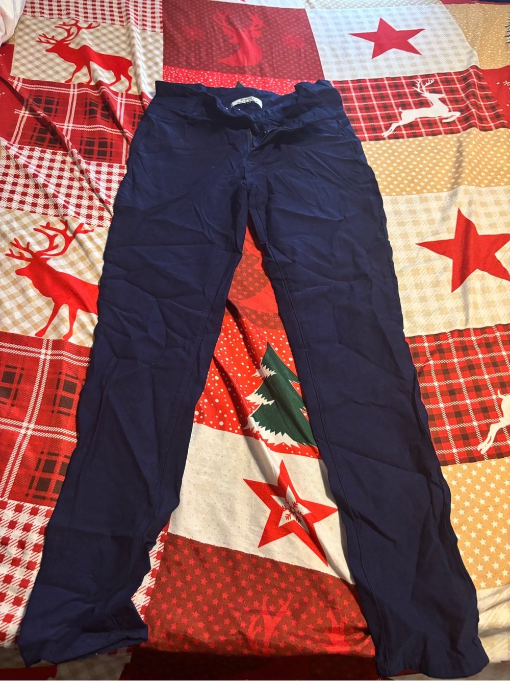 Women Navy Casual Pants